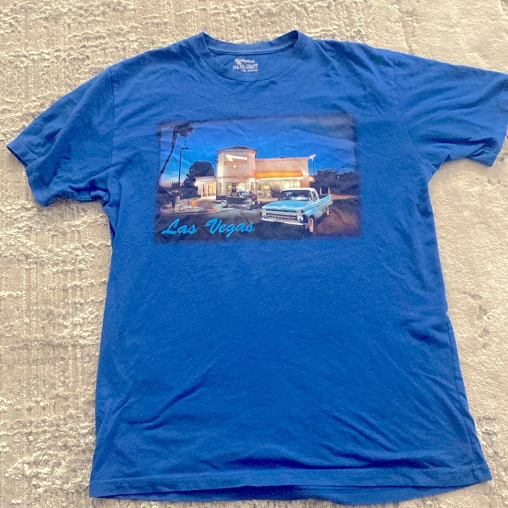 Vintage in n out shirt